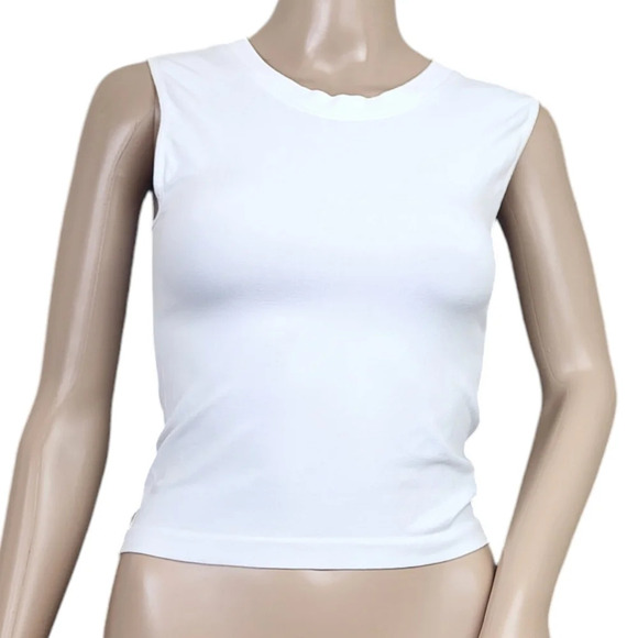 Free People Seamless Cropped Muscle Tank - Picture 1 of 3